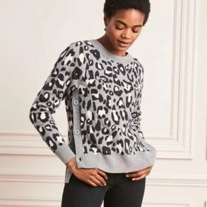 Stella & Dot Leopard Sweater NWT